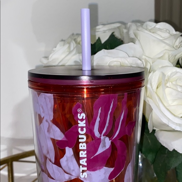 Starbucks Spring 2021 Pink Floral Twist Tumbler ๐ธ - Picture 4 of 7
